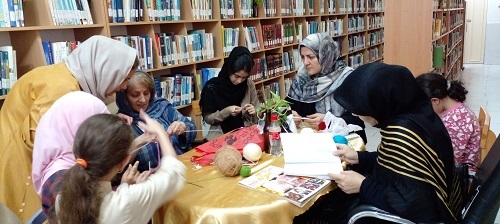 بافندگی بانوان عضو فعال